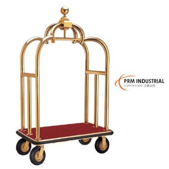 Hotel Luggage Hand Cart & Luggage Van Quantity 4 Tube Dia 2" Color Black Condition New Trademark PRM Model No Hr106 Model NO. HR106 - PRM Industrial Global Co., Limited - China