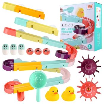 Kids Plastic DIY Educational Assemble Game Watering Spoon Bathroom Track Toy for Kids - Skylark Network Co.,Ltd. - China