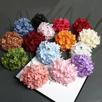 Wedding Aisles Glow Artificial Flower Garlands Loose Petals Silk Lily Gerbera Gift Serene Whimsical Hydrangea - Tianjin Boyao Import and Export Trade Co., Ltd. - China