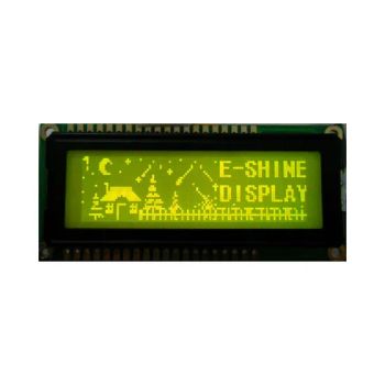 122X32 Graphic different types of LCD modules with Yellow-Green Background - Xiamen Eshine Display Co., Ltd. - China