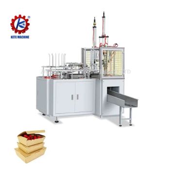 Price Disposable Lunch Box Making Machine Sushi Paper Pizza Box Making Machine - ZHEJIANG KETE MACHINERY CO., LTD. - China