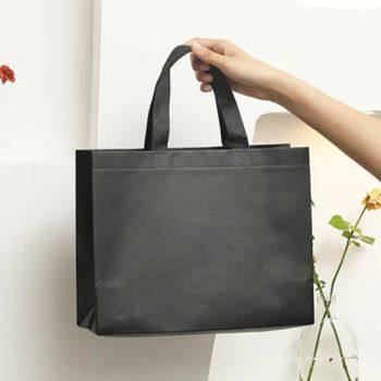 Non-Woven Bag Cloth Shopping Tote Bags with Logo - Jiangmen Zhaohui Color Printing Plastic Company Ltd. - China