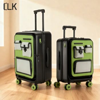 Genuine Luxury Kid's Suitcase with Peachskin (Antibacterial) Fabric Suitcases Trolley Luggage Travel Bags - Jiangxi Chengleke Leather Co., Ltd - China