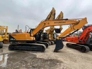 Used Hyundai Excavator 220LC-9 20 Ton Hyundai 220 215 225 Used Excavators - Union Construction Machinery Co., Ltd. - China