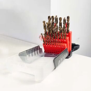 HSS Jobber Drills Ground Jobber Drills Set DIN338 DIN340 1-20mm P6m5K5 Hsse M2 M35 Cobalt Material Titanium Plating Straight Shank Twist Drill Bit Set - MSK (Tianjin) International Trading Co., Ltd. - China