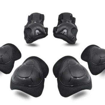 3 in 1 Kids Protective Gear Set Knee Pad for Skating Youth Trademark MS Origin Zhejiang Package Mesh Bag Model NO. MS-P001 - Yongkang Meshine Industry & Trade Co., Ltd. - China