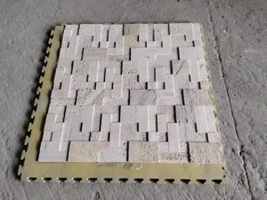 Travertine Mosaic Nature Stone Classic Honed Travertine Tiles for Wall and Flooring - XIAMEN SRS TRADING CO., LTD. - China