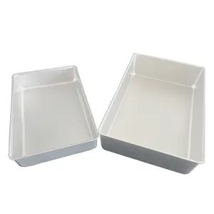 Rectangle Aluminum Frozen Trays with Aluminum Lids for Seafood Meat Use - Xuzhou Caixin Aluminum Products Co., Ltd. - China