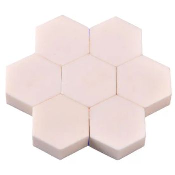 Hexagon Alumina Ceramics Plate for Protective Vest - Jiangsu Weidun New Material Technology Co., Ltd - China