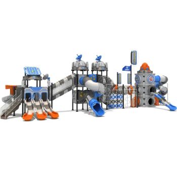 Customized Outdoor Playground Slide Park Community Kids Climbing Equipment Ym04 - Wenzhou Linxi Amusement Equipment Co., Ltd. - China