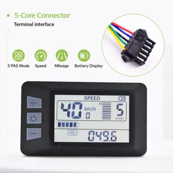 Bicycle Computer Ebike LCD Speedometer Fatbike Display Accessories - Foshan Haichuang Intelligent Technology Co., Ltd. - China