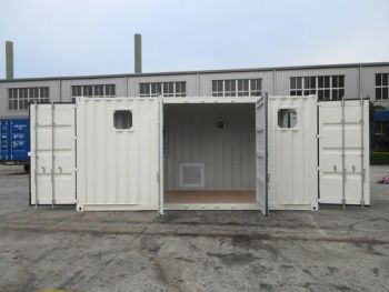 Customized Double Door and Side Door Container Singamas Watertight IP54 - Xiamen Pacific Container Manufacturing Co., Ltd. - China
