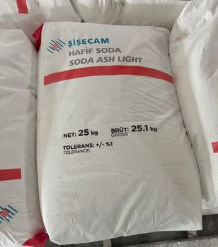 Soda Ash Light Form Salt Color White Packaging 25 Odor Odorless Content Powder Bulk Density Low Place of Origin Turkey Solubility Water-soluble - Giant Chemicals & Trading - Ghana