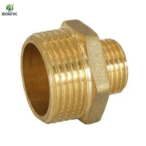 Bornic High-Quality Threaded Pipe Fittings Reliable Screw Brass Connectors for Various Industrial Applications - Flowflex Enterprise Co., Ltd. - China
