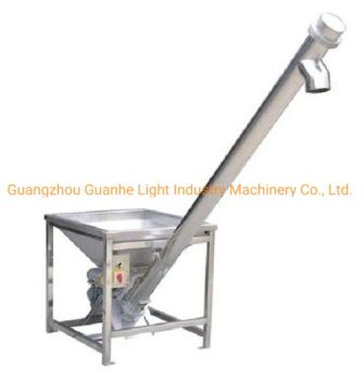 Vibrating Screw Feeder with Double Motors HS Code 842240000 Appearance Open-Type Trademark Ghamachine Max Feeding (mm) - Guangzhou Guanhe Light Industry Machinery Co., Ltd. - China