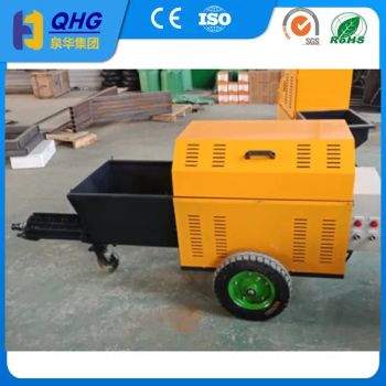 Cement Mortar Spray Machine for Wall Spraying Made in China - Shandong Quanhua Intelligent Equipment Co., Ltd. - China