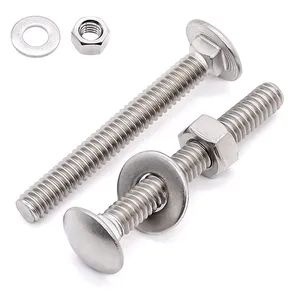 Galvanized Carriage Bolts Stainless Steel Galvanized Carriage Bolts and Nuts - SHUIFU HANYANG MACHINERY TECHNOLOGY CO., LTD - China