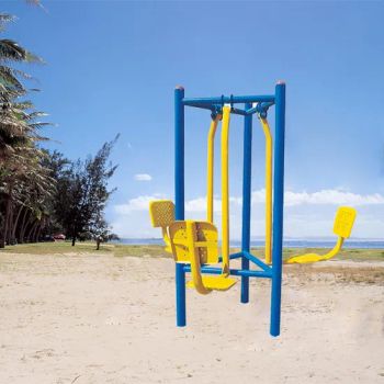 Instruction Board Outdoor Fitness Equipment Parallel Bars Waist and Back Massager - Shenzhen LDK Industrial Co., Ltd. - China