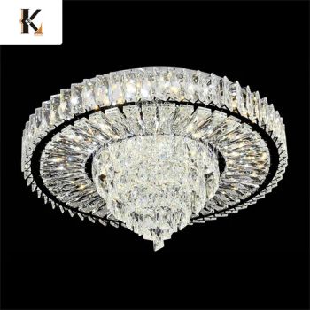 Crystal Ceiling Light LED Lighting Voltage 220V Beam Angle 60° Folded Unfolded Shape Flower Type Sample Free Sample Base Material - Zhongshan Konig Co., Ltd. - China
