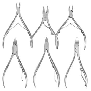 Stainless Steel Cuticle Tools Glitter Accents Manicure Pedicure Set - GOOD SELLER CO., LTD - China