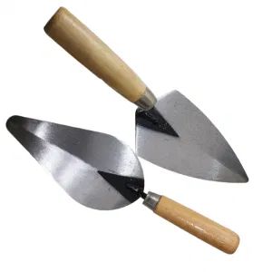 Garden Tools Flower and Plants Bricklaying Trowel Mud Shovel Color Silver Teeth Size Flat Logo Customized Blade Edge Flat - Shandong Best Import and Export Co., Ltd. - China