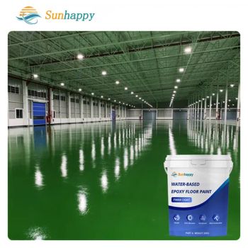 Building Coating Epoxy Floor Paint Wholesale Price High Quality Water Based Self Leveling Epoxy Floor Coating - Tianjin Sunhappy New Materials Co., Ltd. - China