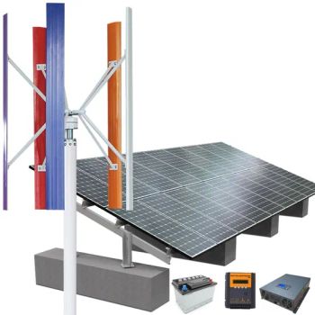 Vertical Wind Turbine Generator Kit Inverter with Lithium Battery & Solar Panels - Wuxi Wonderful Online Technology Co., Ltd. - China