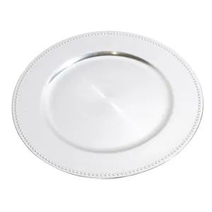 Elegant Wholesale Silver Disposable Plastic Charger Plates, Underplates - Minhou Forao Arts & Crafts Co., Ltd. - China