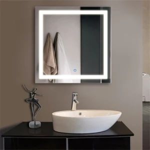 Bathroomlighted Vanity Touch Swith Three Light LED Makeup Cosmetic Mirrors - Foshan Xingang Glass Co., Ltd. - China