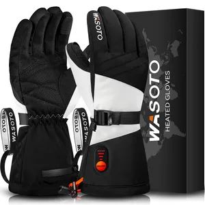 Rechargeable 7.4V Electric Ski Gloves with 3-Level Temperature Control Gloves Winter Sports - Shenzhen Simcos Technology Co., Ltd. - China