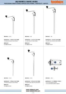 Commercial Tabletop Can Openers Edlund #1 #2 and Robot Coupe Blenders Blades #1 #2, by Bolex China - Fenghua Litai Meat Grinder Machinery Co., Ltd. - China