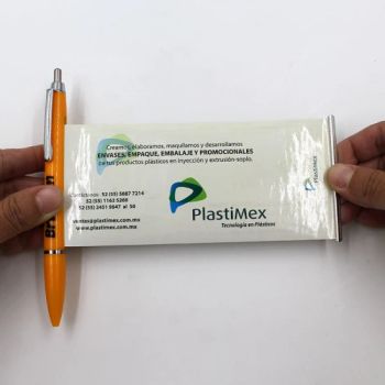 Plastic Ball Banner Pen with a Custom Full Color Pull out Banner Paper - Quanzhou Changyi Crafts Gifts Limited - China