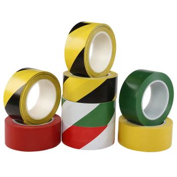 Hazard Marking Tape PVC Caution Adhesive Floor Warning Tape Origin China Temperature 80 Model NO. YC-14 Elongation 150% Style Roll - Henan Youcheng Technology Co., Ltd - China