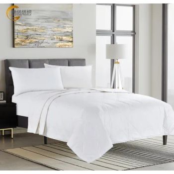 Hotel and Home Luxury Soft Warm Cotton White Duck Goose Feather Down Quilt Blanket Duvet Comforters - Qingdao Chifang Textile and Industry Co., Ltd. - China