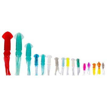 Squid Soft Plastic Luminous Octopus Trolling Fishing Lure - SHANTOU YUNXING TRADING CO.,LTD. - China