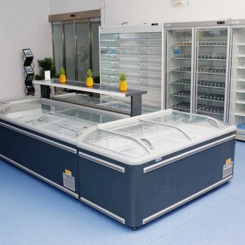 Supermarket Display Refrigerator Commercial Chest Freezers Refrigerated Island Freezer - Zhengzhou Kaixue Cold Chain Co., Ltd. - China