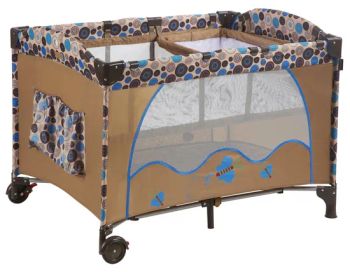 Baby Playpen, Infant Bed HS Code 9403 Origin China Condition New Style American Color Multicolor Model NO. H44-1A1F1G3 Customized - Ningbo Happy Island Baby Products Co., Ltd. - China