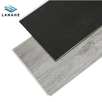 Fireproof Strips Parquet Wood Floor Uniclic Spc Plastic Flooring for Shopping Malls - Shandong Lanhe Import and Export Trade Co., Ltd. - China