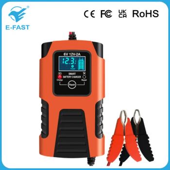 Zyx-J99 Rechargeable 6V2a 12V2a Lead Acid Car Battery Charger Battery Maintainer Car Calcium Gel AGM Efb - Tianchang Zhiyun Electronic Technology Co., Ltd. - China