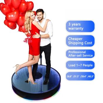 Portable Selfie Spin Platform Photo Booth Wedding Party 360 Video Booth - Guangzhou Dbee Lighting Co., Ltd - China