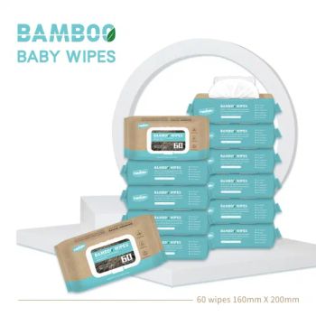Biodegradable Bamboo Wipes Natural Organic Baby Cleaning Wipes Eco Fragrance Alcohol Free Water Wet Wipes Baby Wipes - Fujian Yifa Healthcare Products Co., Ltd. - China