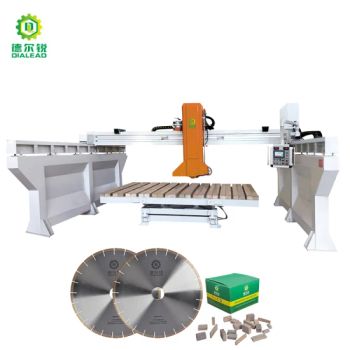 Dialead Stone Machinery Infrared Bridge Saw Laser Stone Tile Cutter CNC Cutting Machine for Marble, Granite, Quartz Kitchen Countertop Making - QUANZHOU DIALEAD STONE TOOLS CO., LTD. - China