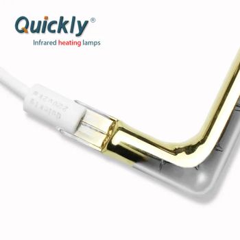 Factory Industrial Infrared Curing Ovens Heating Element Quartz Halogen IR Paint Drying L Shaped Lamp Equipment - Anhui Quickly Industrial Heating Technology Co., Ltd. - China