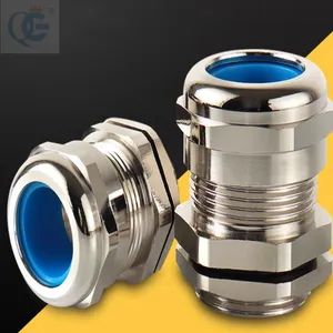 Nickel-Plated Brass Anti-Magnetic Wave EMC Shield Ring Cable Gland Metal Connector Cable Joint - Wenzhou Quanguan Electric Co., Ltd. - China