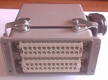 Connector - 48 Pin Side Entry Bottom Open - Ac/Dc Electricals - India