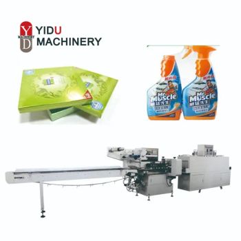 Multifunctional Automatic Pillow Type Heat Shrinkable Film Packaging Machine for Sachet Pouch Boxes Bottles - Ruian Yidu Machinery Co., Ltd. - China