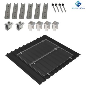 Photovoltaic Solar Bracket with Mounting Structure, Solar Rail, and Aluminum Profile for Energy Systems - Jiangyin Sinpo Metal Co., Ltd. - China