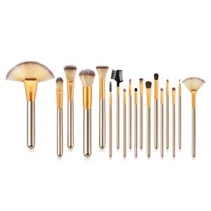 Professional Premium Cosmetic Make up Brushes for Foundation Blending Blush Concealer Shader Eyeshadow Eyeliner with Travel Makeup - NINGBO AOVEA IMPORT & EXPORT CO., LTD. - China