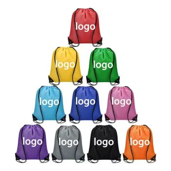 Wholesale Promotional Custom Waterproof Gym Drawstring Polyester Bags Sport Nylon Backpack - Wenzhou Mixing Arts & Crafts Co., Ltd - China
