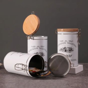 Iron Sealed Jar for Storing Grains, Miscellaneous Grains, Snacks, and Other Items - Jinhua Hengyang Cross-Border Trade Limited Liability Company - China